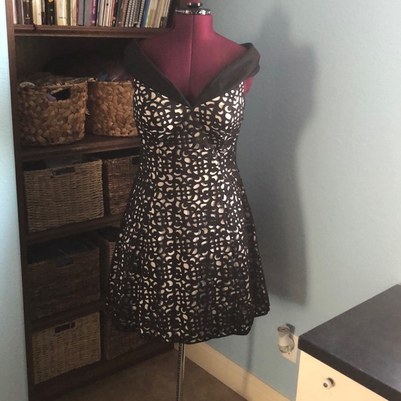 Xscape Dresses & Skirts - Black Off the shoulder dress